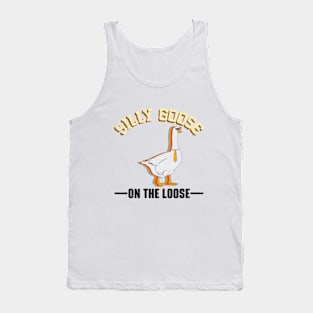 Silly Goose on the loose Vintage Retro Tank Top